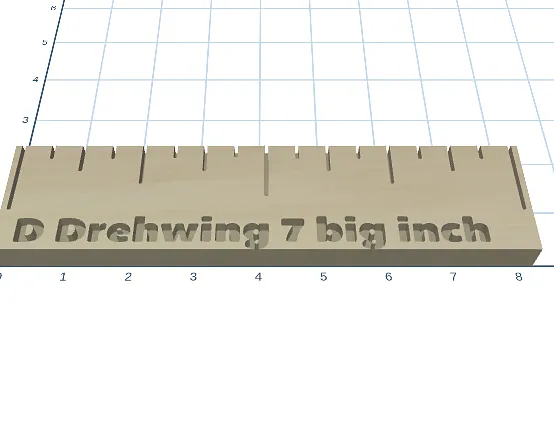 D Drehwing 7 Big Inch - image 1