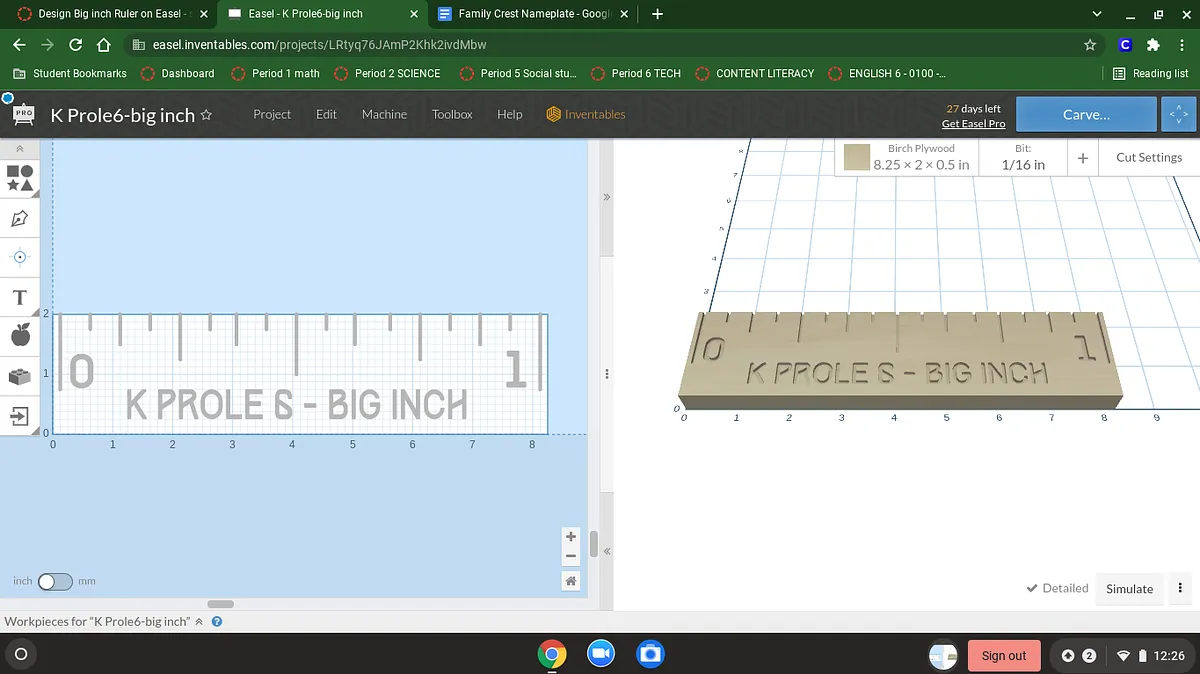 K Prole6-big inch - image 1