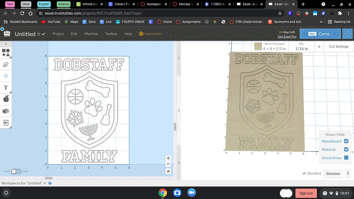 A Dobstaff 3 family crest - image 1