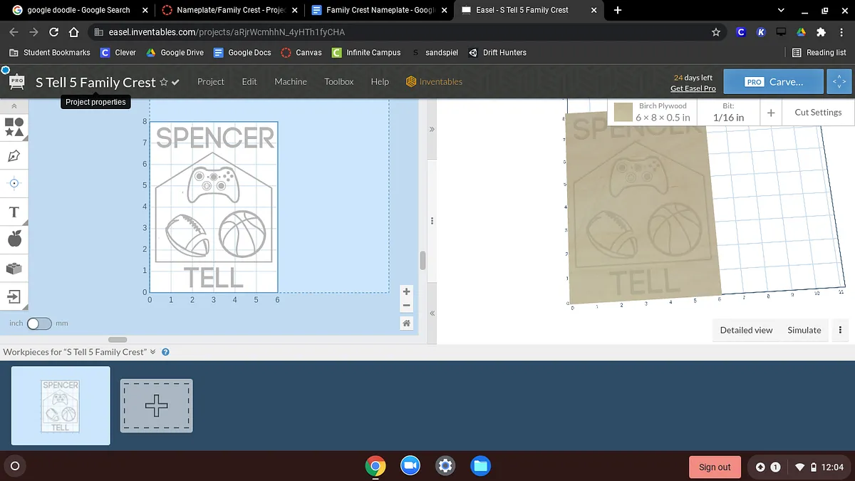 S Tell 5 Family Crest - image 1