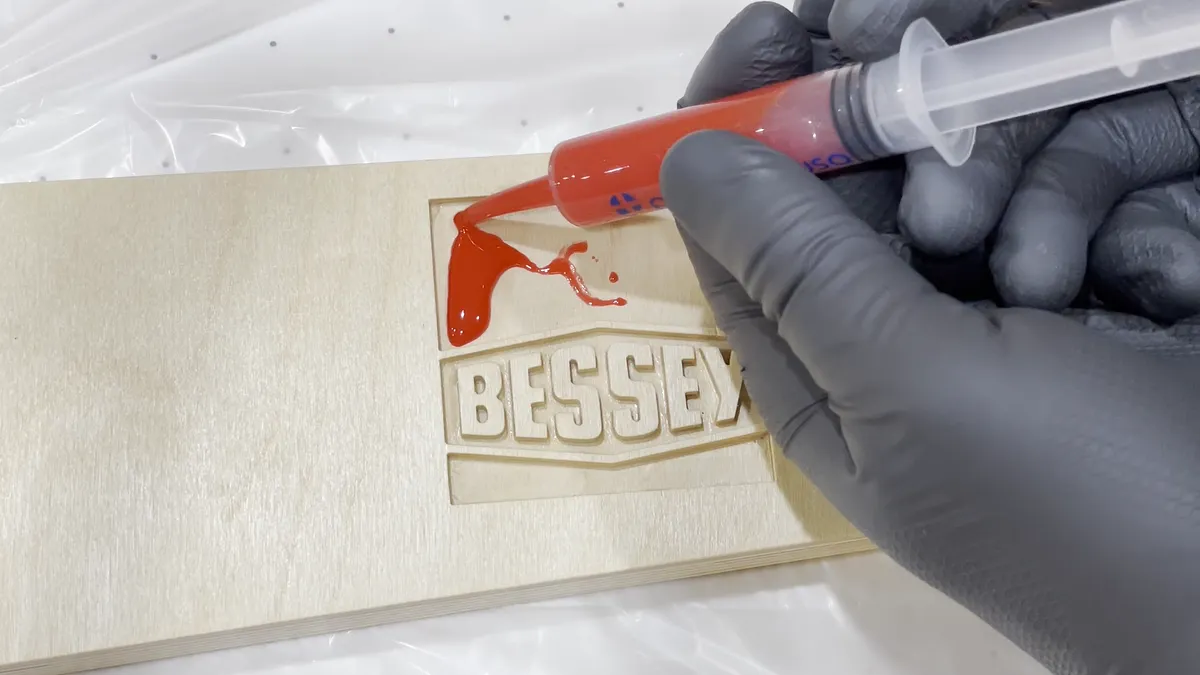 Bessey Clamp Racks with Epoxy Logo — Pour The Epoxy (image 5)
