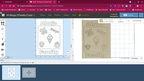 M Ahuja 3 Family Crest