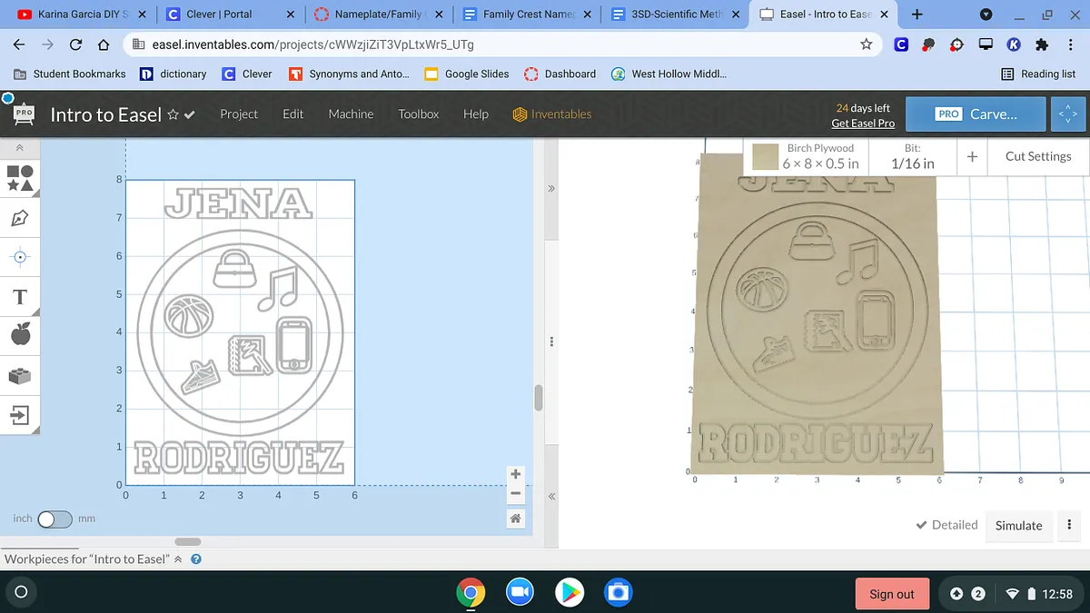 Family Crest Per 6 J Rodriguez - image 1
