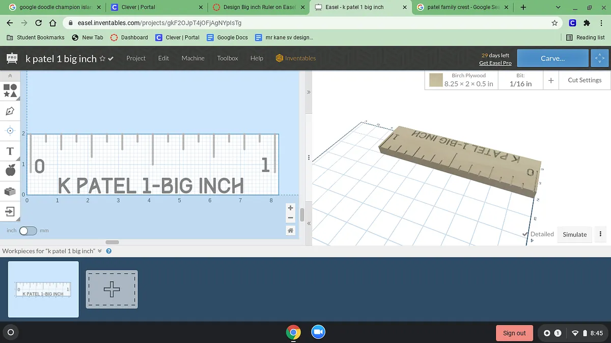 k patel 1 big inch - image 1