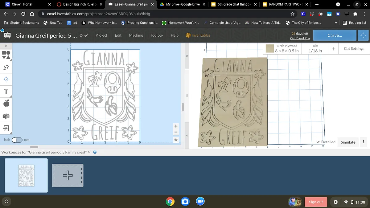 Gianna Greif period 5 Family crest - image 1