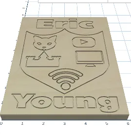 Eyoung 7 Family Crest - image 1