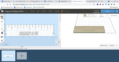 S Allison P3 Ruler