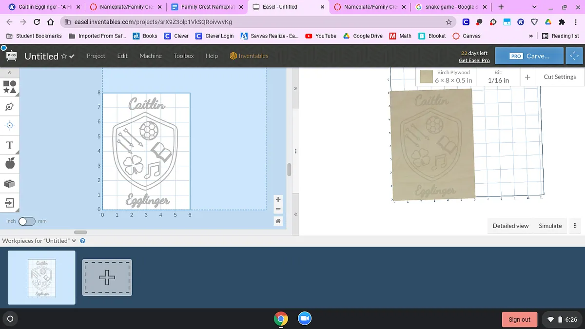 CEglinhger 1 Family Crest - image 1
