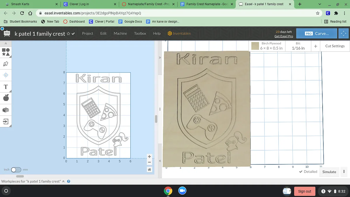 k patel 1 family crest - image 1