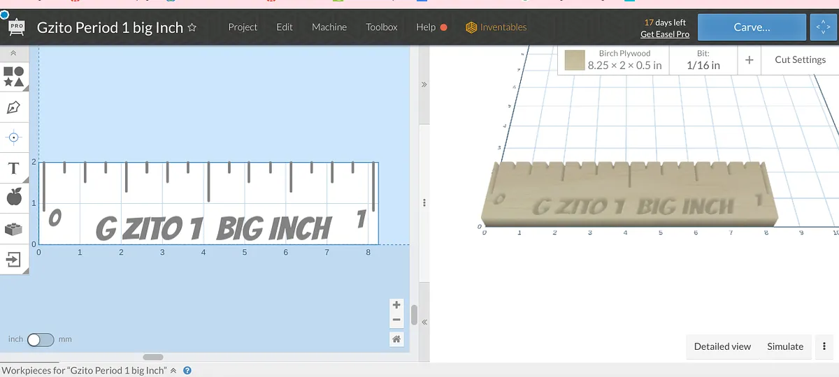 Gzito Period 1 big Inch - image 1