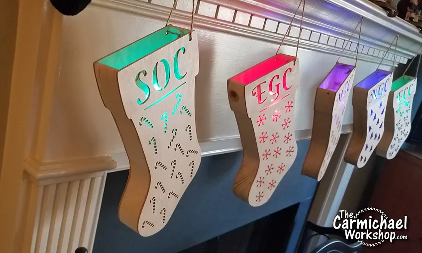 LED Christmas Stockings - image 1