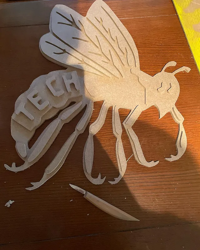 Georgia Tech 1969 Yellow Jacket Logo - image 2