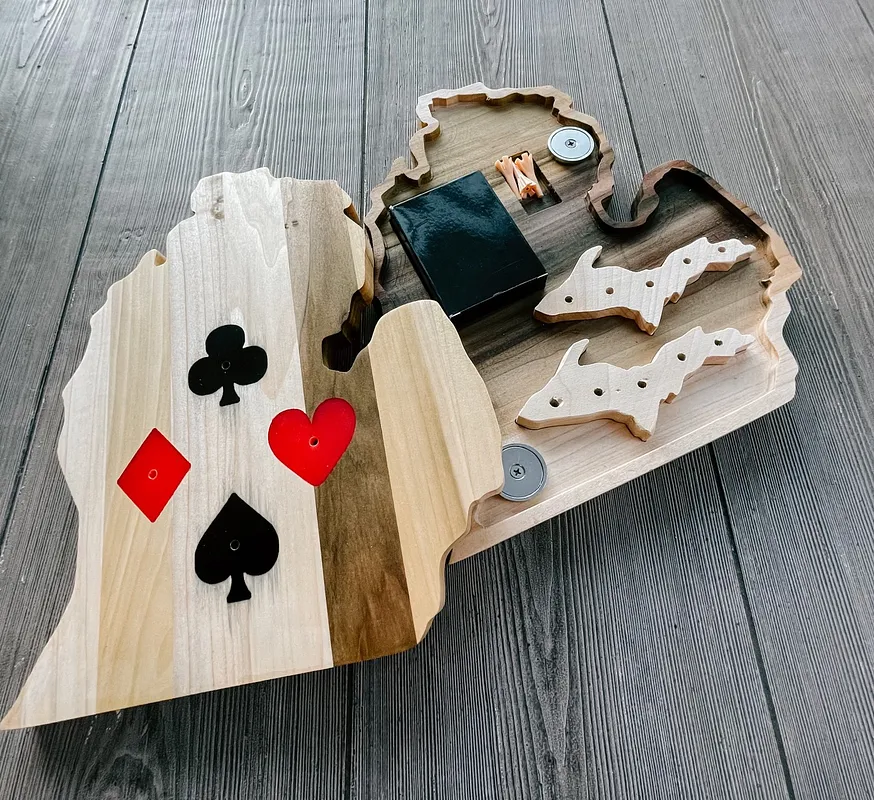 Euchre card game board - image 2