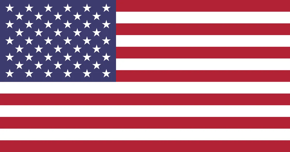 United States Flag * 30" length, no stars - image 1