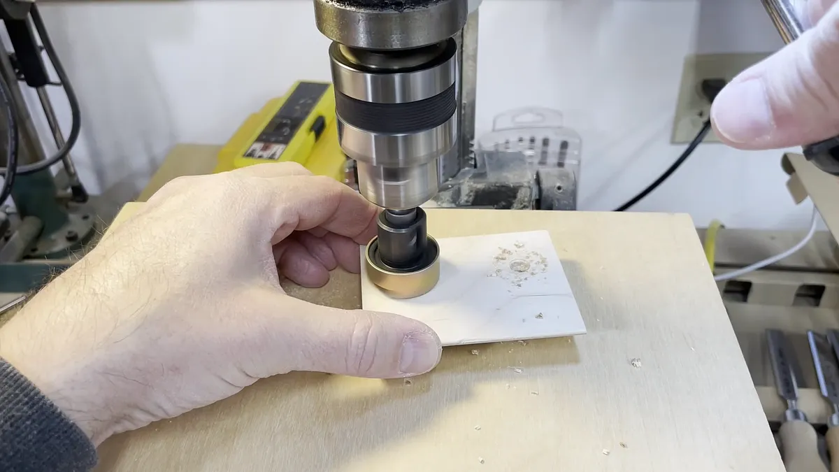 Wall Mounted Chisel Rack With Built In Stand — Attach Cleats
