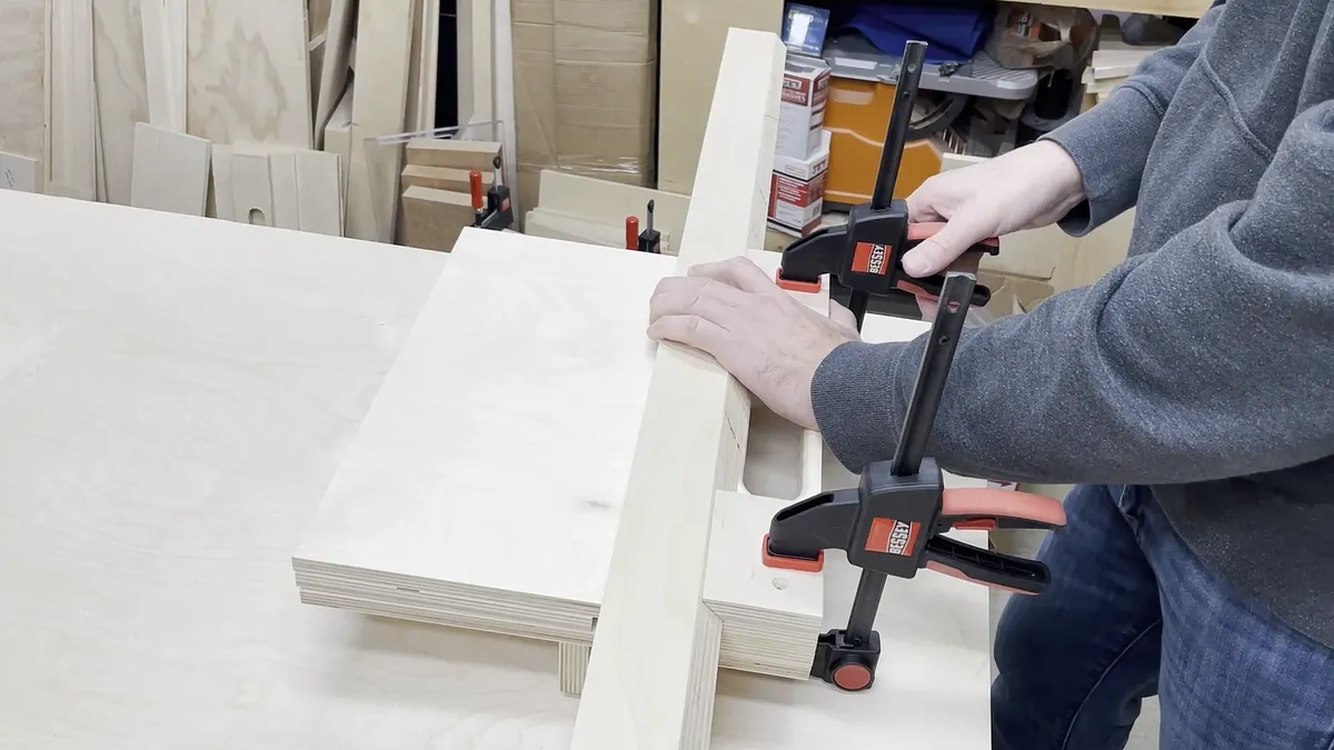 Wall Mounted Chisel Rack With Built In Stand — Attach Cleats (image 2)