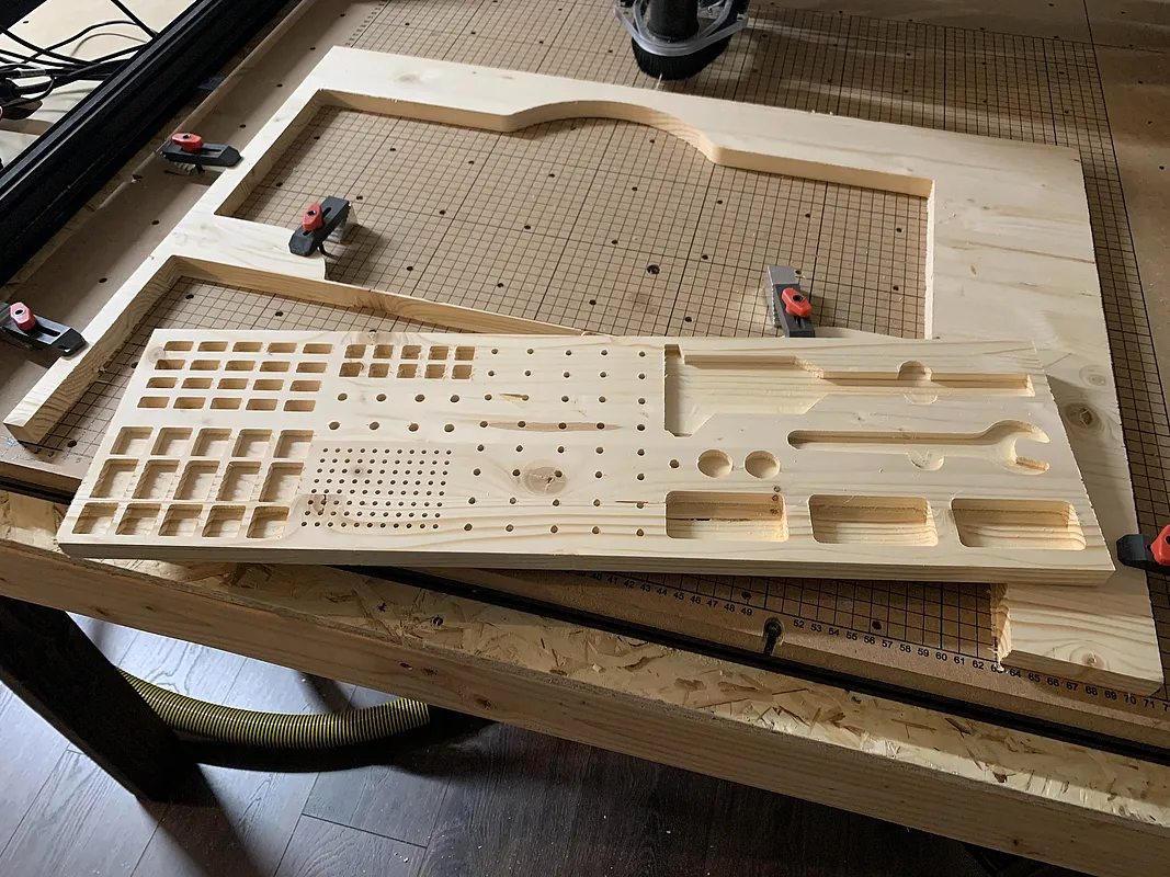 Wolfstone X-Carve Clamp/Tool Tray - image 1