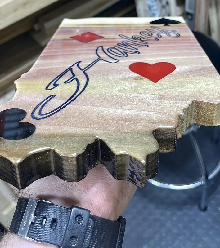 Euchre card game board - image 6