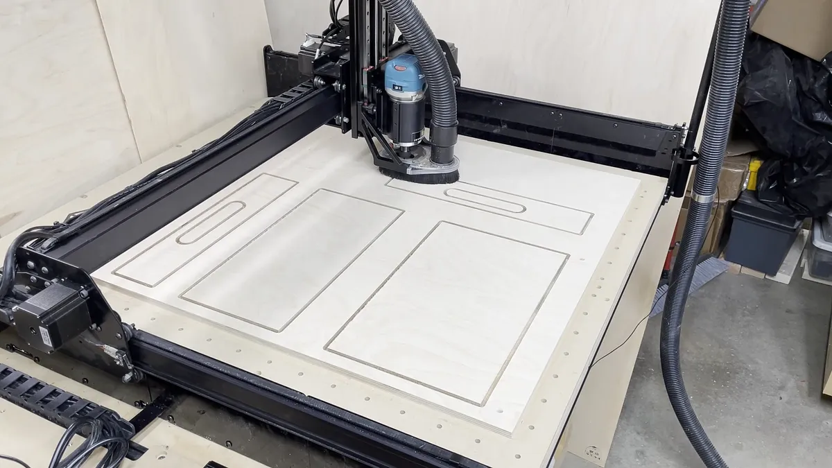 Wall Mounted Chisel Rack With Built In Stand — Cut Out Parts (image 4)