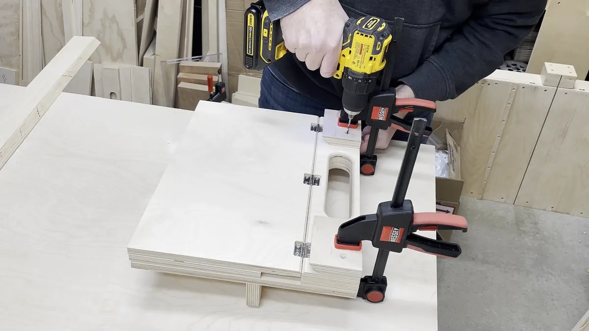 Wall Mounted Chisel Rack With Built In Stand — Attach Cleats (image 3)