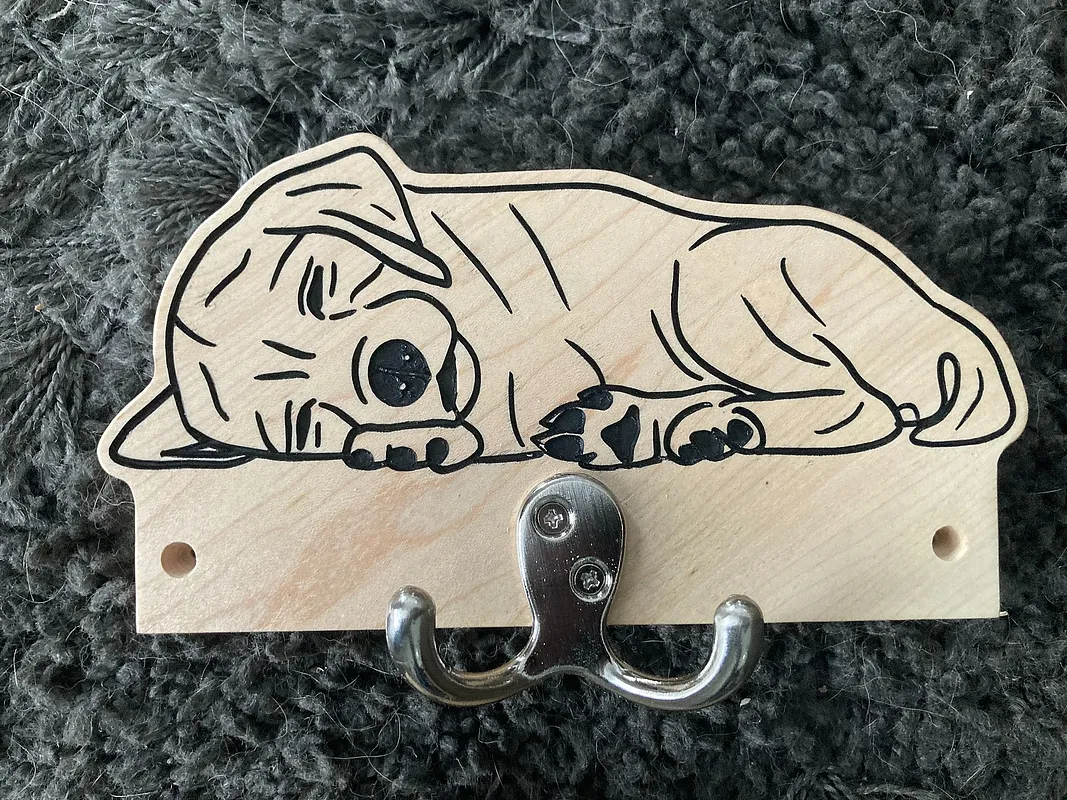 dog leash holder - image 1