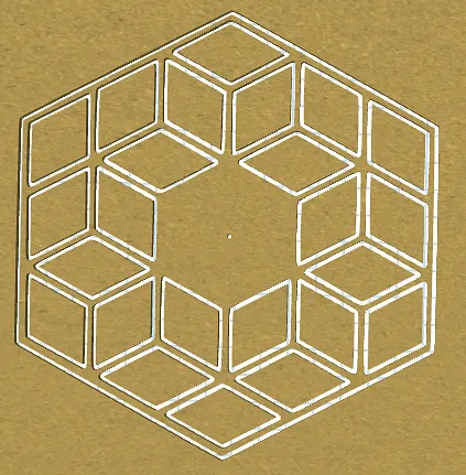 hexagon clock - image 1