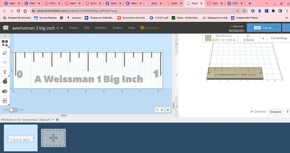 aweissman 1   big inch - image 1