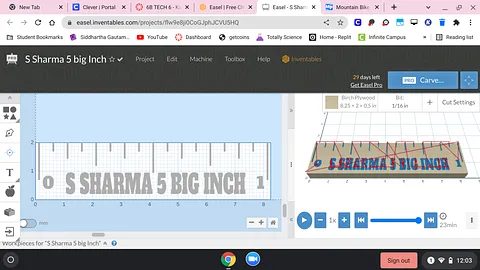 S Sharma 5 big Inch