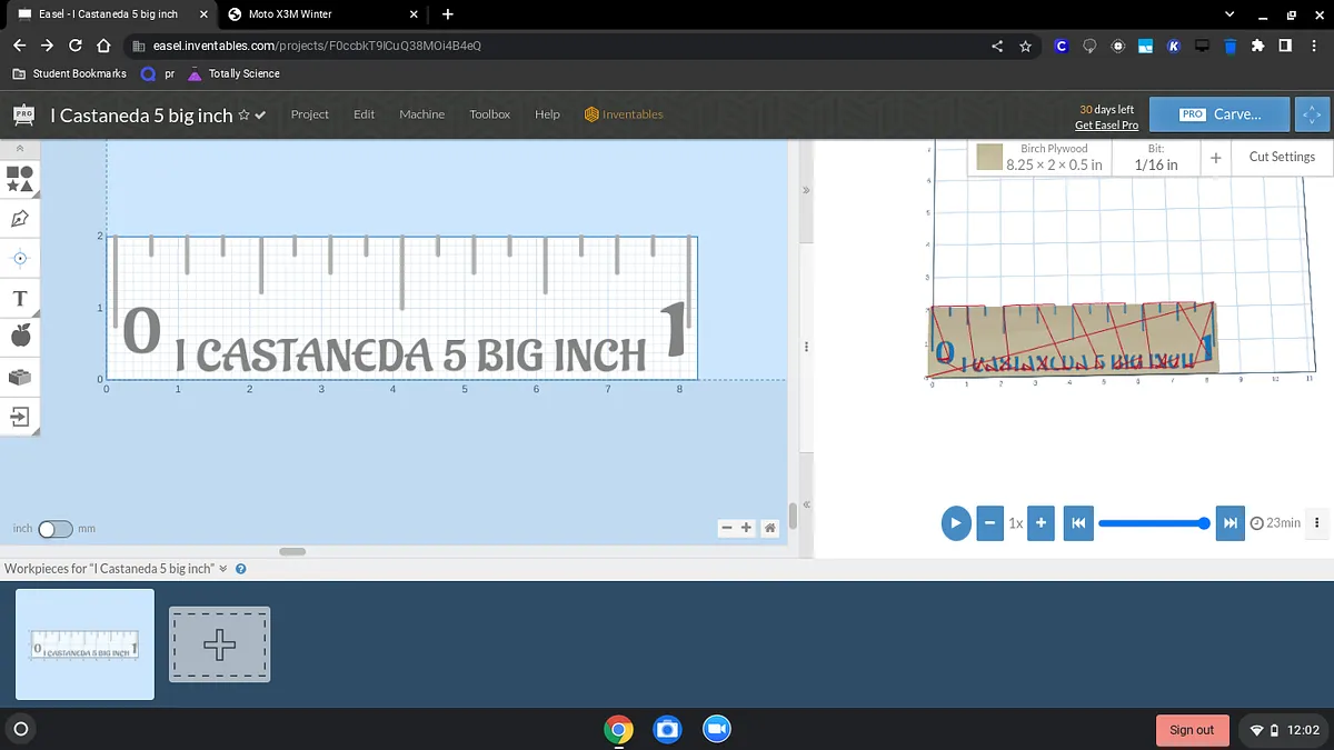 I Castaneda 5 big inch - image 1