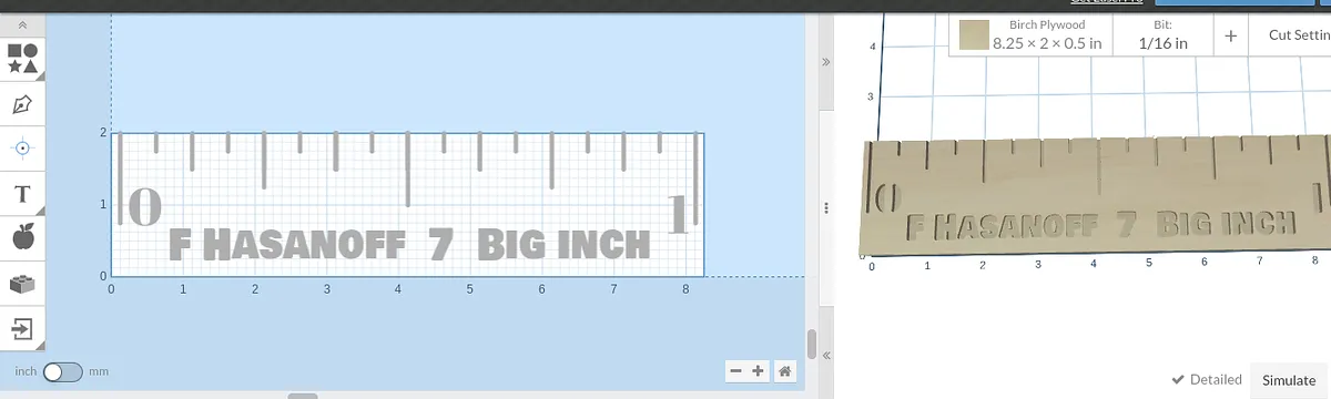 F Hasanoff 7 big inch - image 1