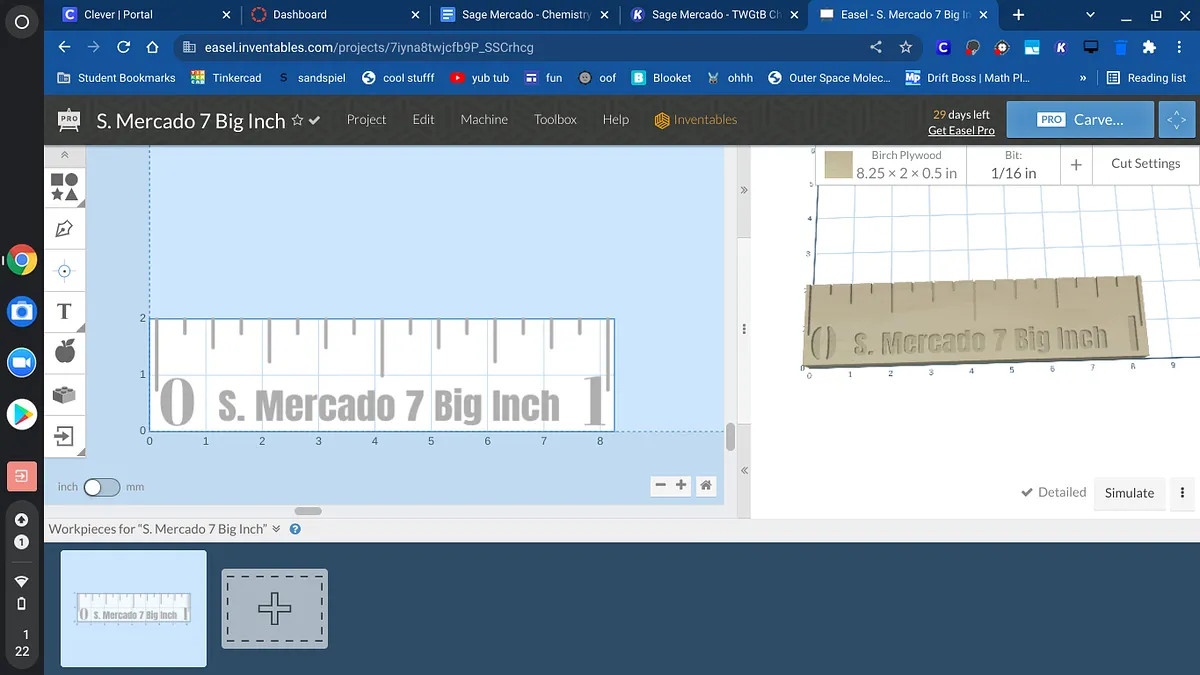 S. Mercado 7 Big Inch - image 1