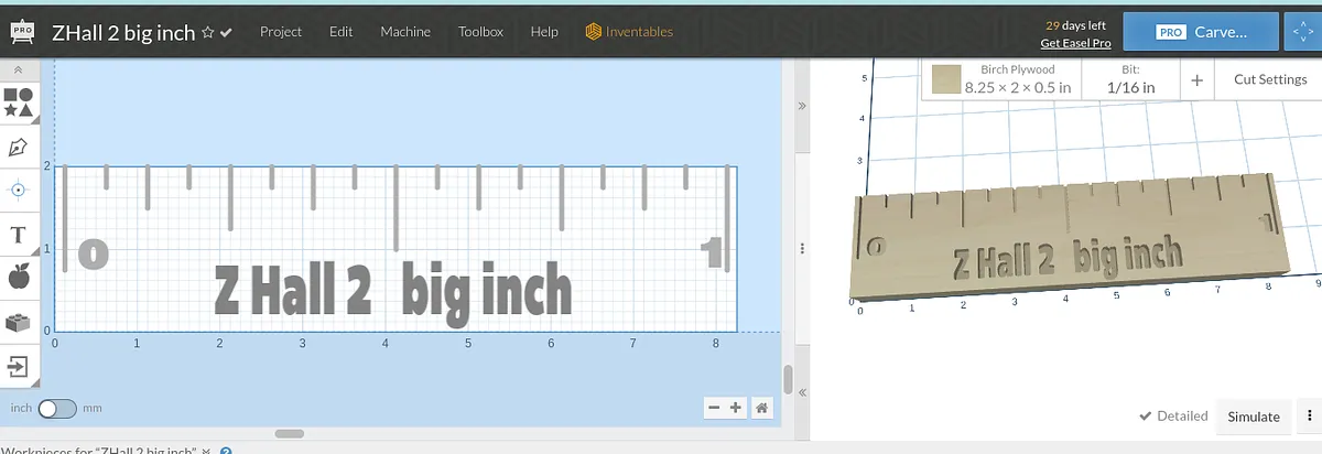 ZHall 2   big inch - image 1