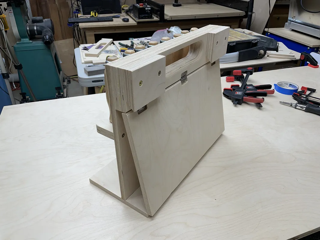 Wall Mounted Chisel Rack With Built In Stand - image 5