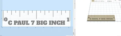 C Paul 7 Big Inch