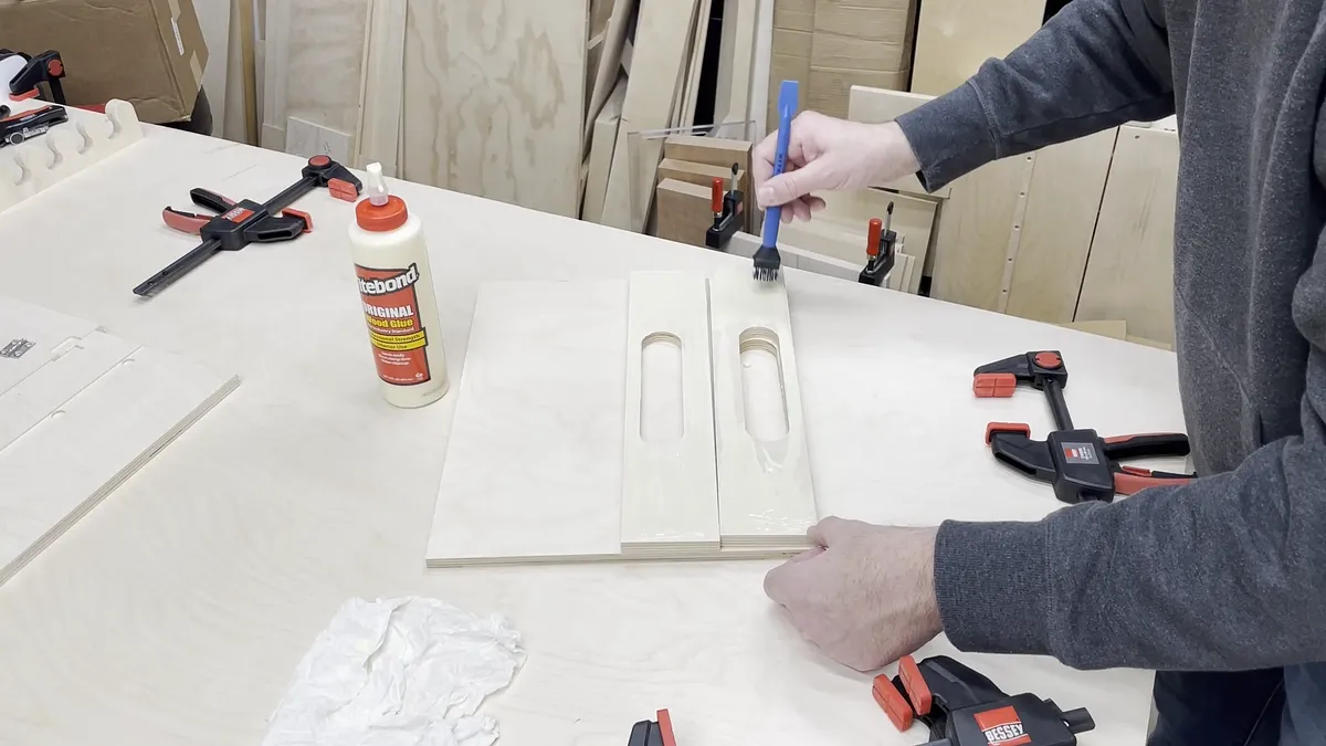 Wall Mounted Chisel Rack With Built In Stand — Cut Out Parts (image 9)
