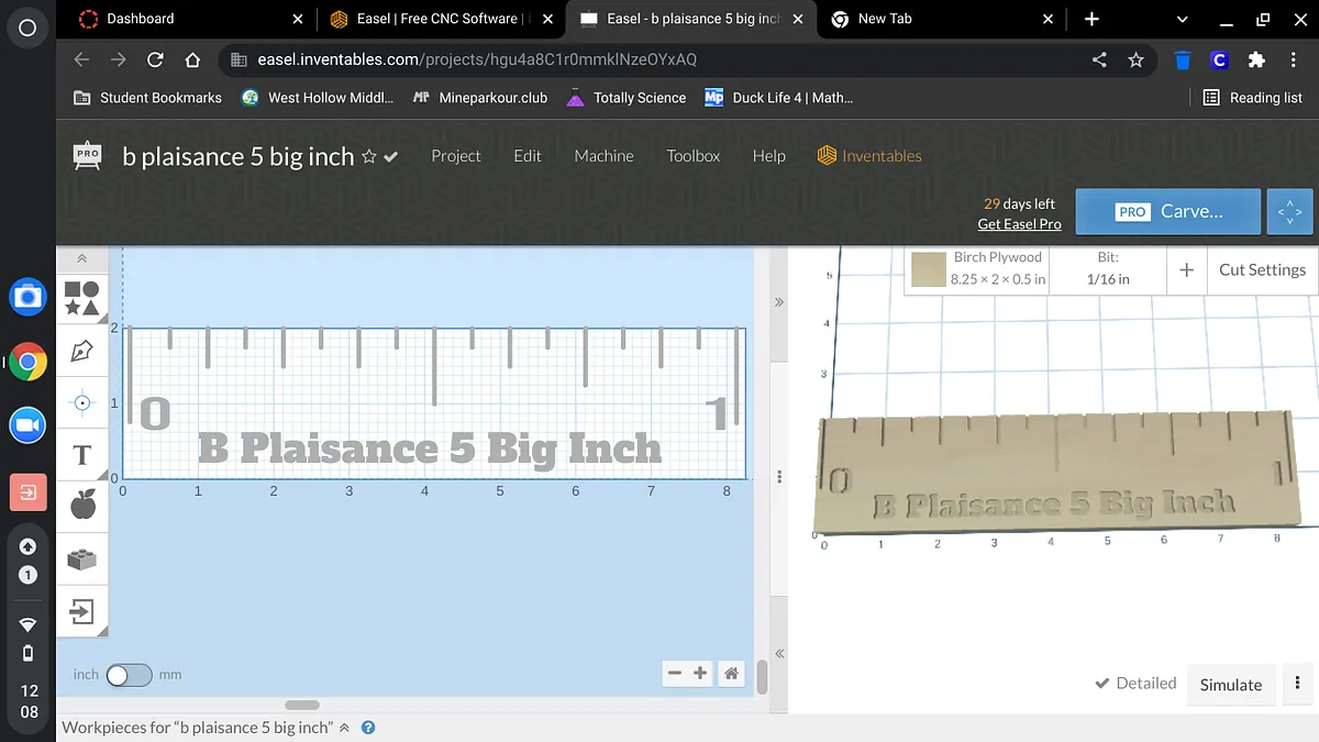 b plaisance 5 big inch - image 1