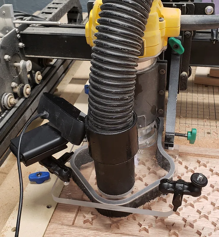 Custom Dust Shoe with Web Cam Mounts - image 4