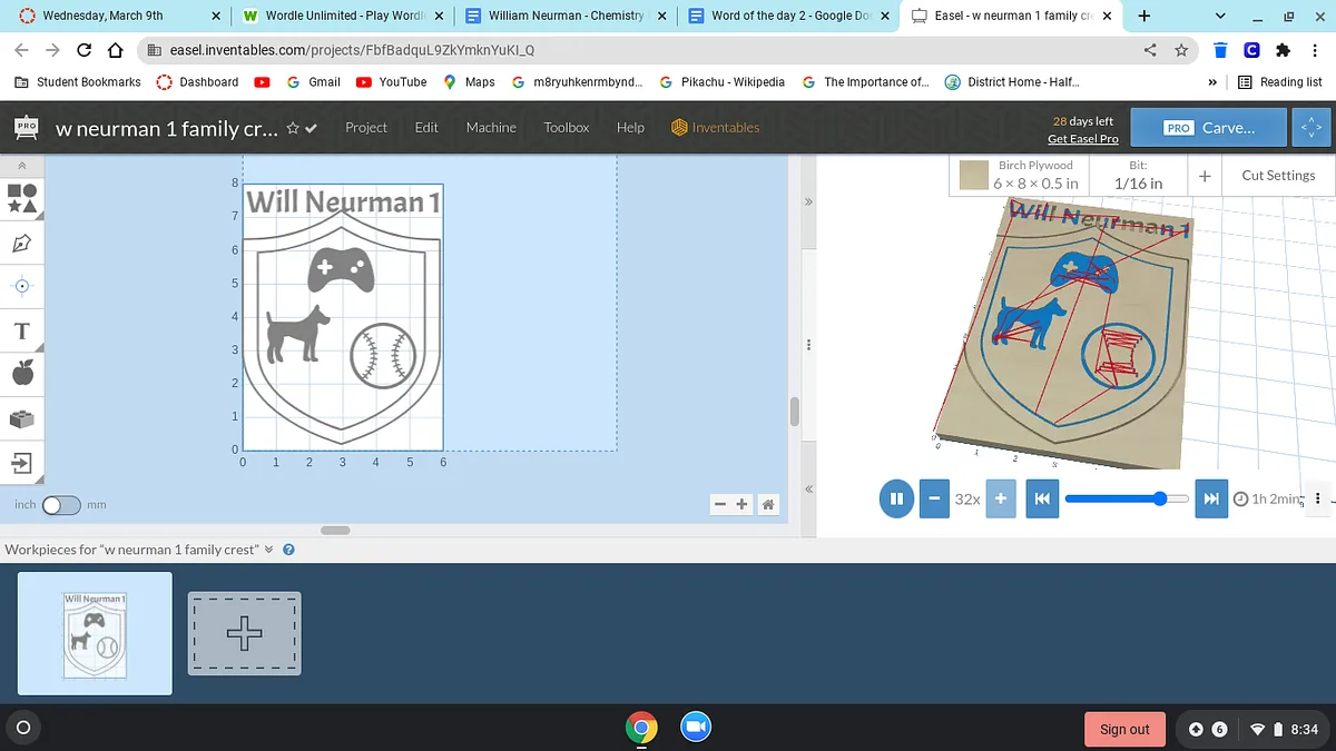 w neurman 1 family crest - image 1