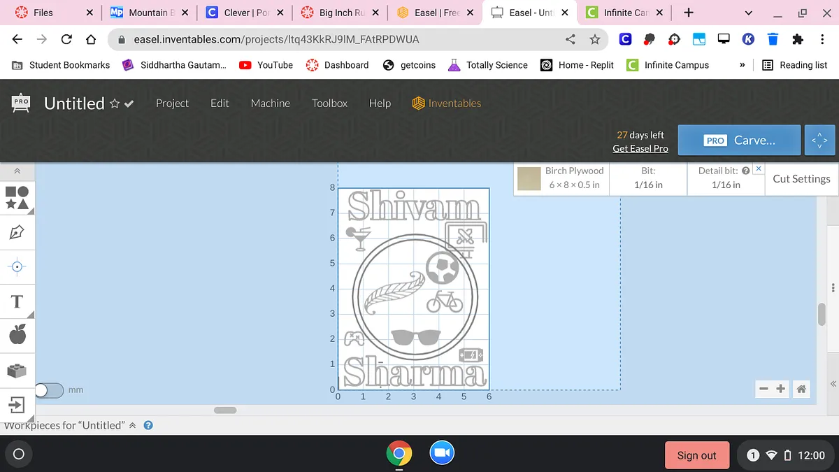 Shivam S  5 family Crest - image 1