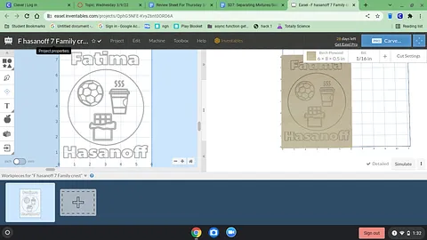F hasanoff 7 Family crest