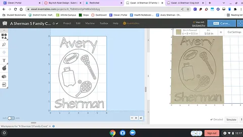 A Sherman 5 Family Crest