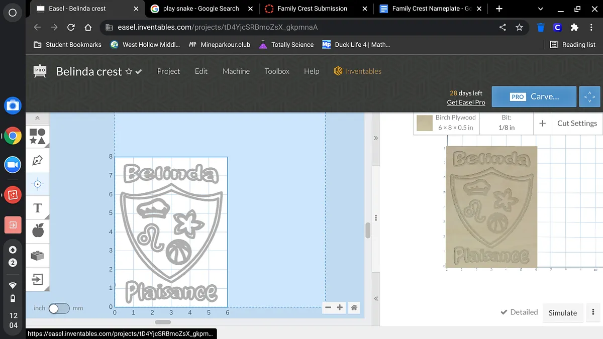 b plaisance 5 family crest - image 1
