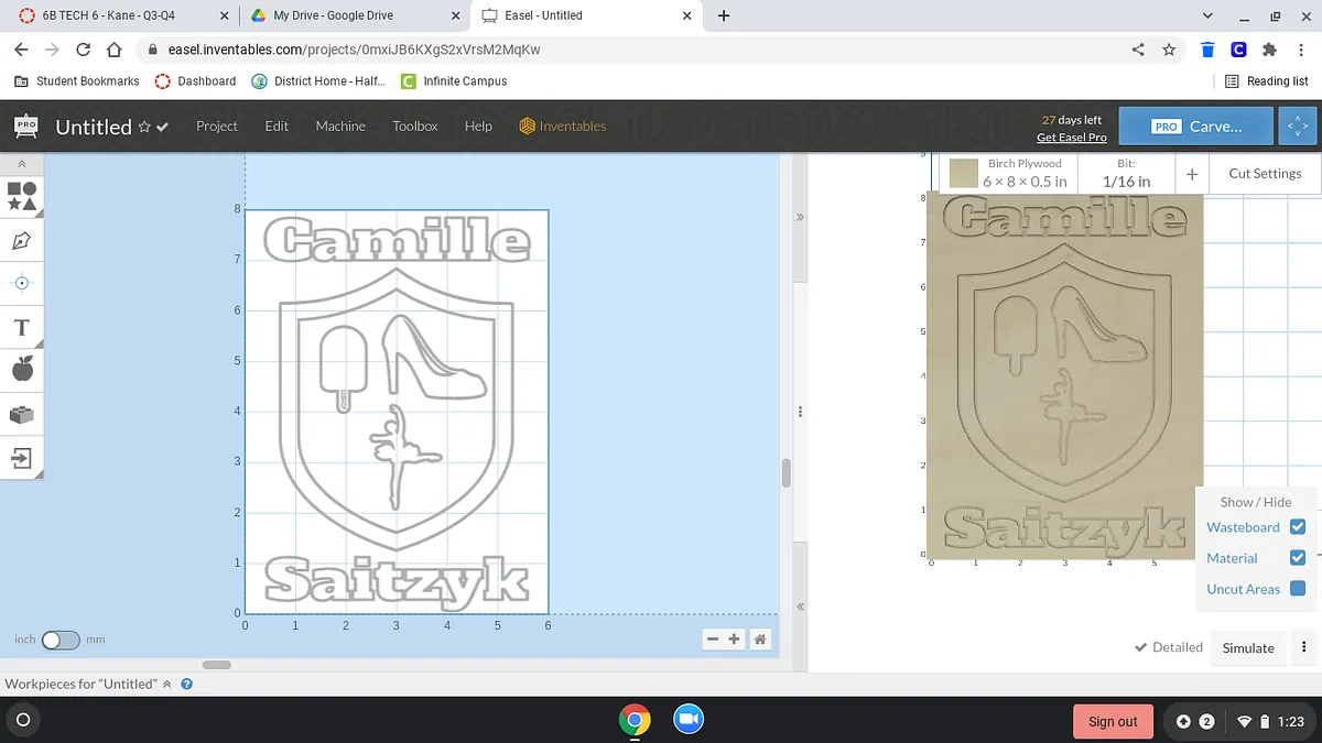 C Saitzyk 7 family crest - image 1