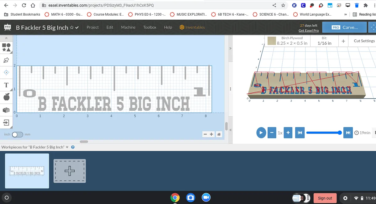 B Fackler 5 Big Inch - image 1