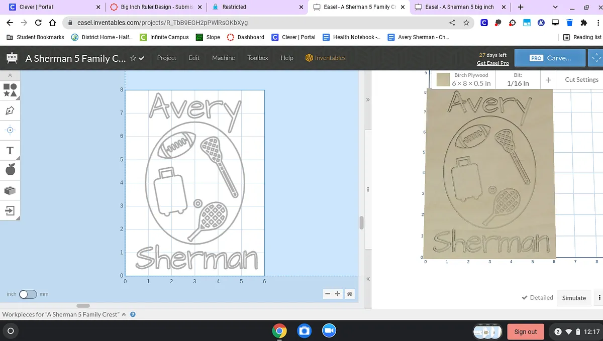 A Sherman 5 Family Crest - image 1