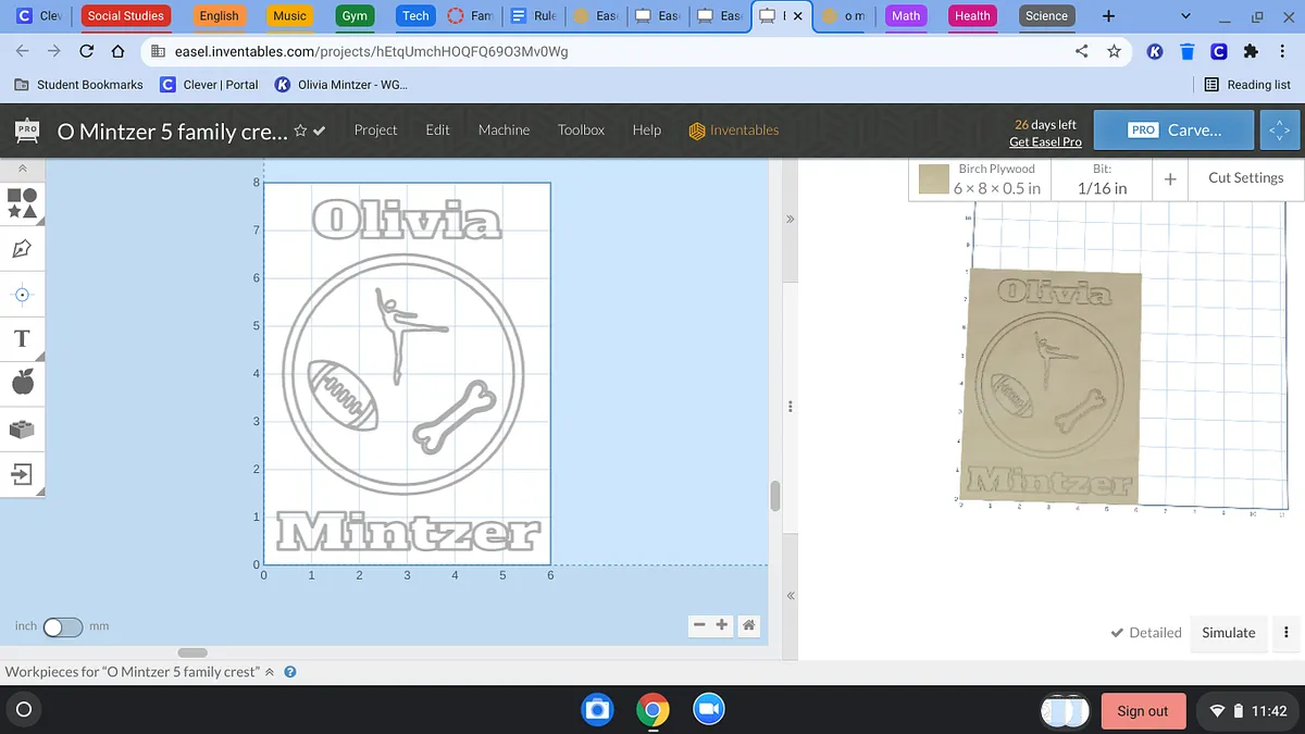 O Mintzer 5 family crest - image 1