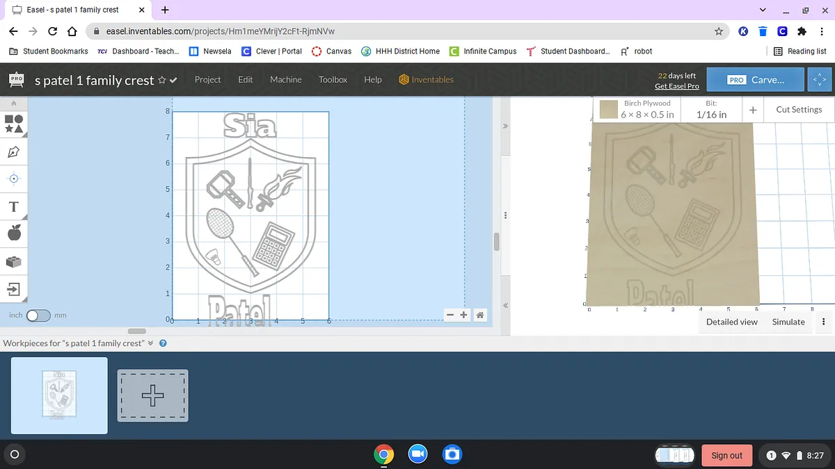 s patel 1 family crest - image 1