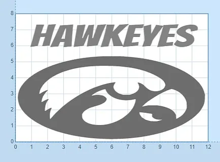 Iowa Hawkeye sign