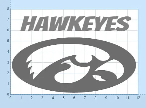 Iowa Hawkeye sign - image 1