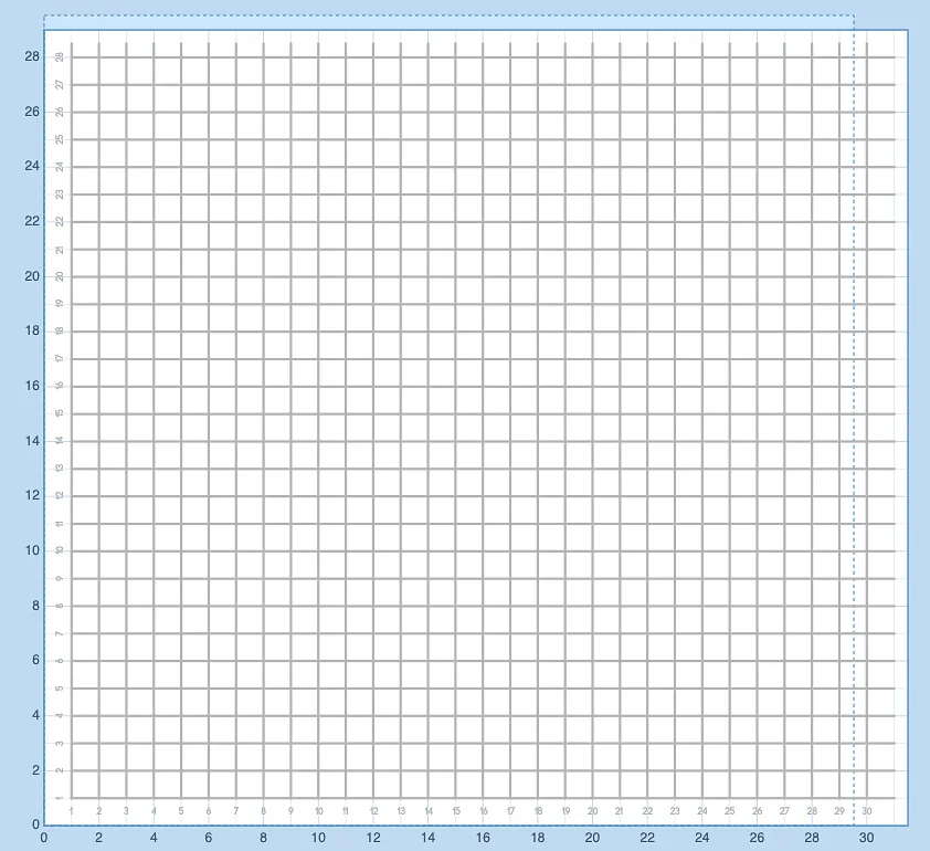 Simple Grid with Numbers - image 1